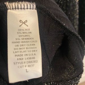 Black Sparkly Cocktail Dress